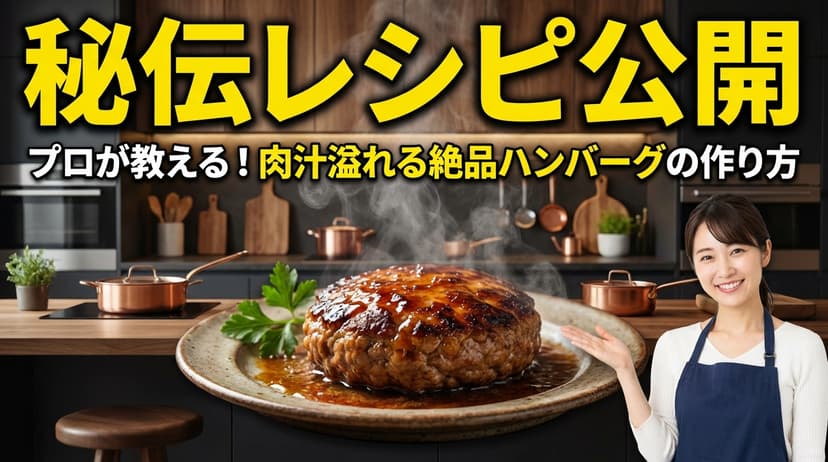秘伝レシピ公開