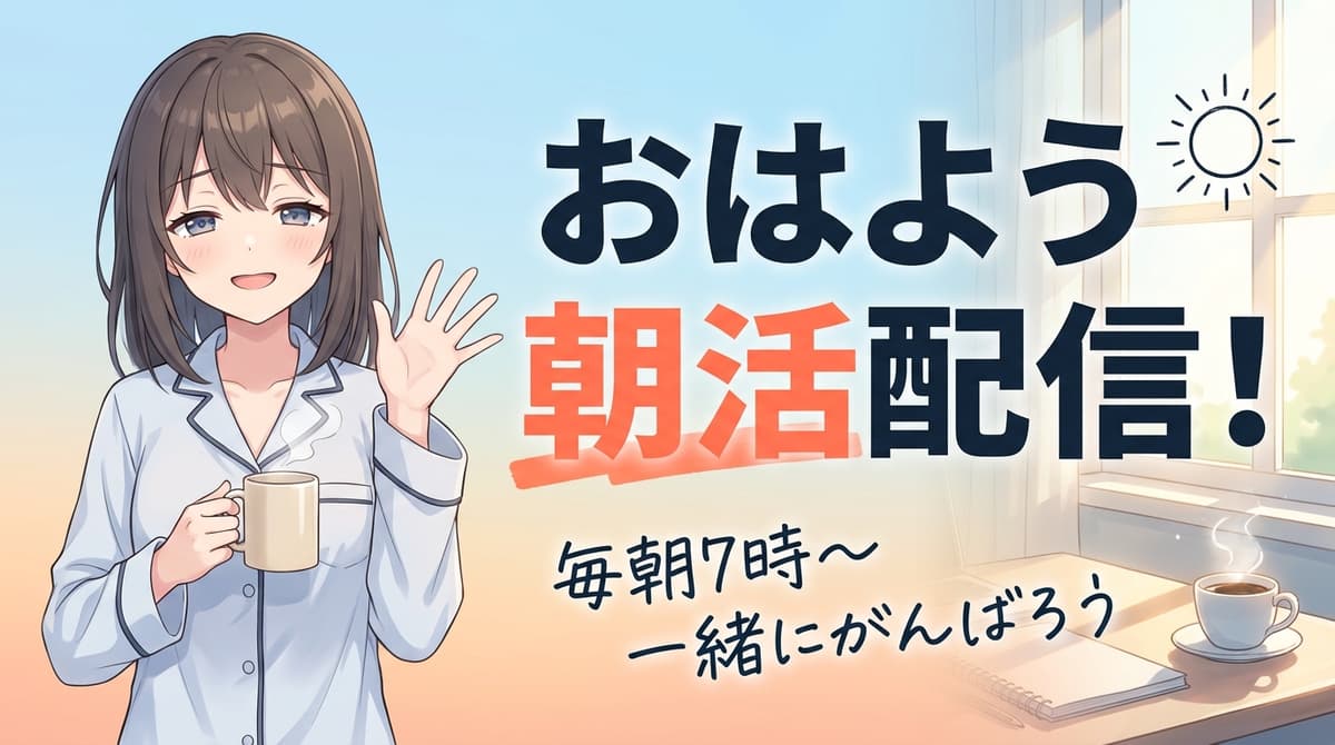 VTuber系 - 朝活配信