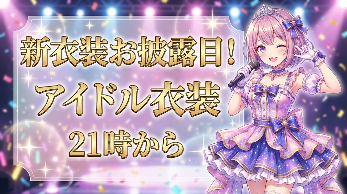 VTuber系 - 新衣装お披露目